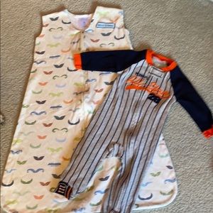 Halo sleep sack, footie pajamas long sleeve
